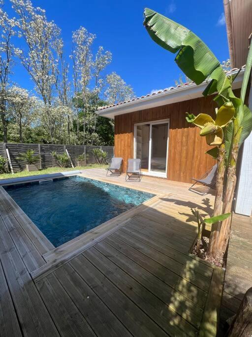 Villa Avec Piscine Proche Du Lac La Teste-de-Buch Zewnętrze zdjęcie